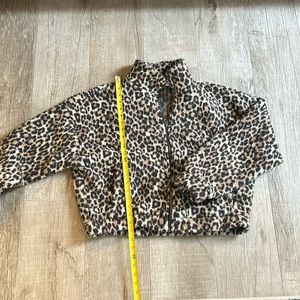 AEO animal print jacket
